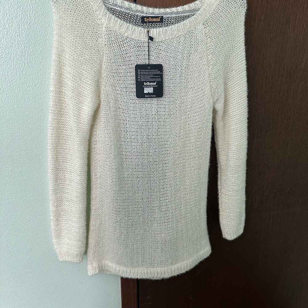 Cream Women's Sweater